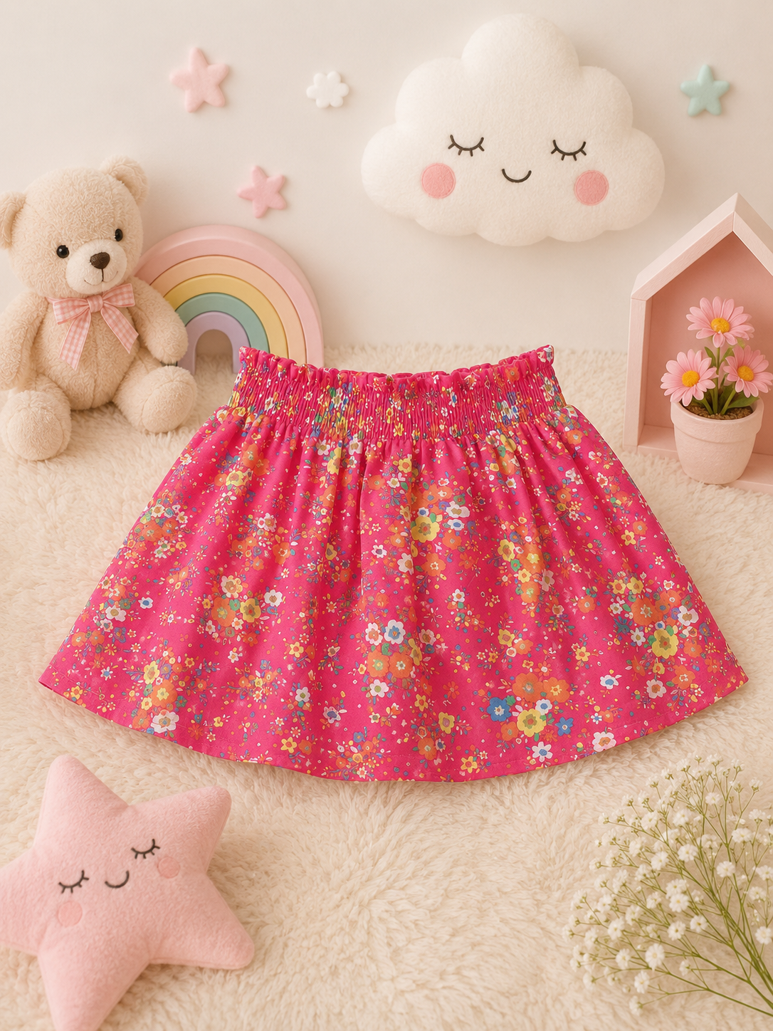 FALDA INFANTIL FADED GLORY M 7/8