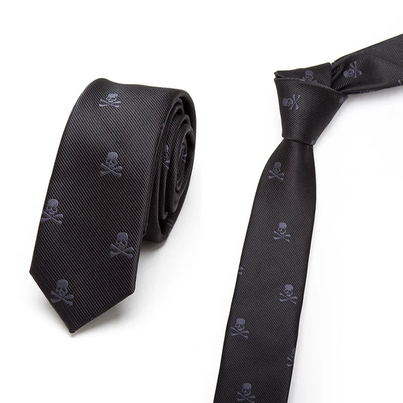 corbata calavera