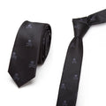 corbata calavera