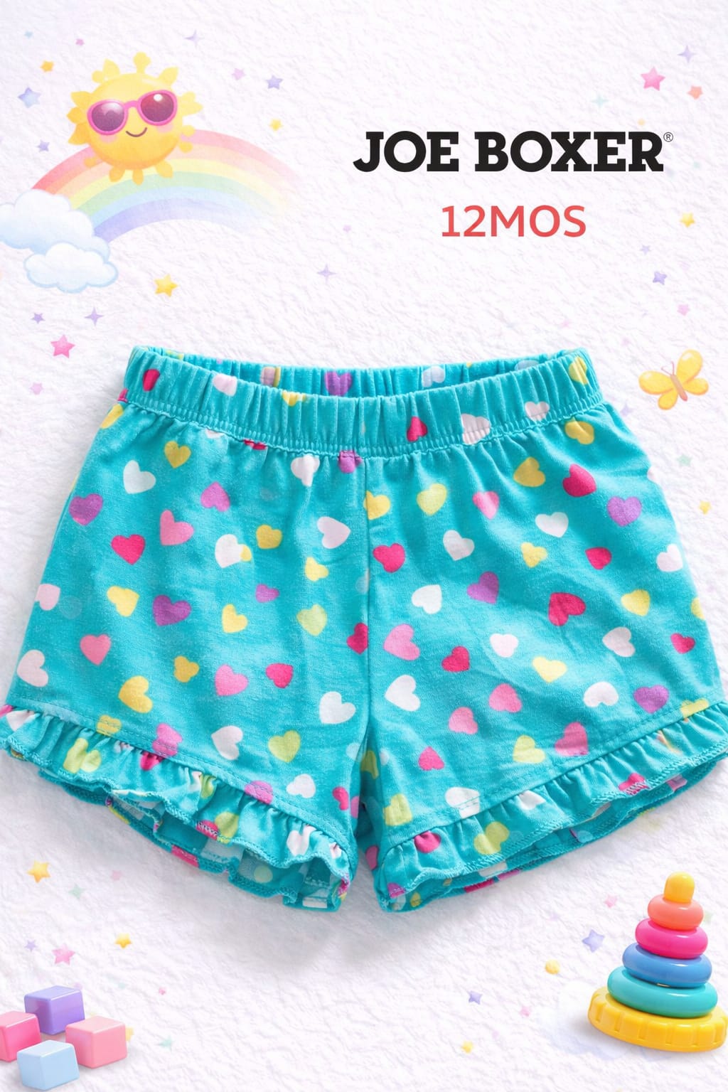 SHORT INFANTIL JOE BOXER 12M
