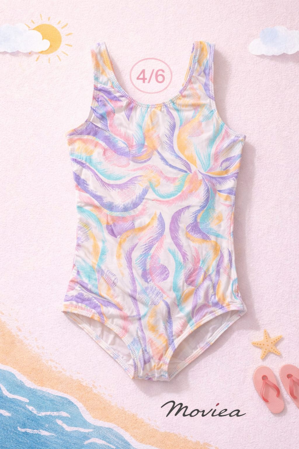 TRAJE DE BAÑO INFANTIL MARIKA 4/6T